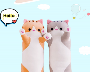 70cm 서있는 귀여운 고양이 인형